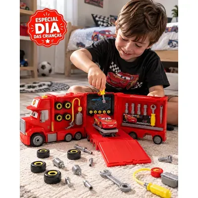 RaceGarage™ – Oficina do Relâmpago 24 Peças