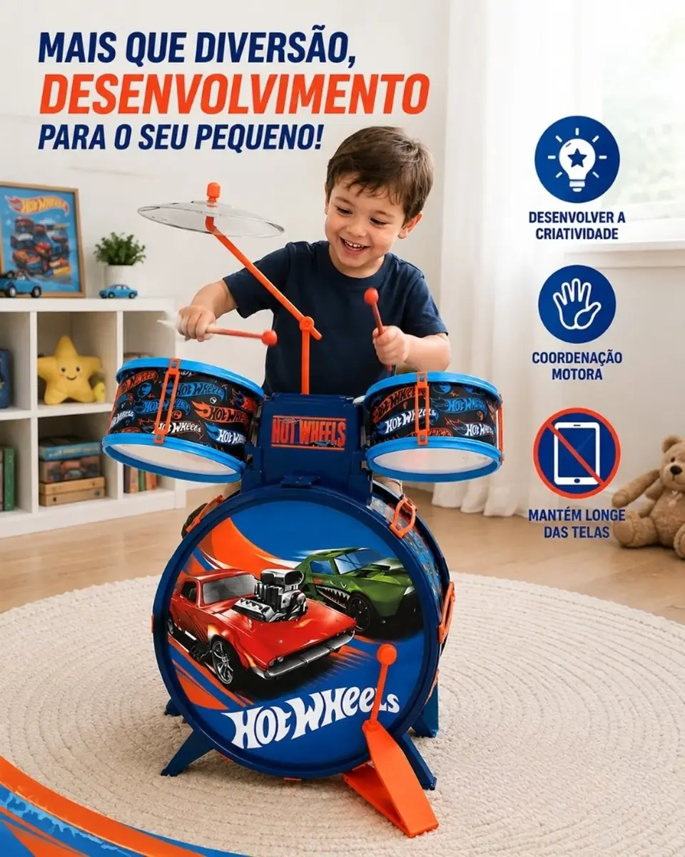 BeatDrive™ — A Bateria Musical dos Pequenos Artistas