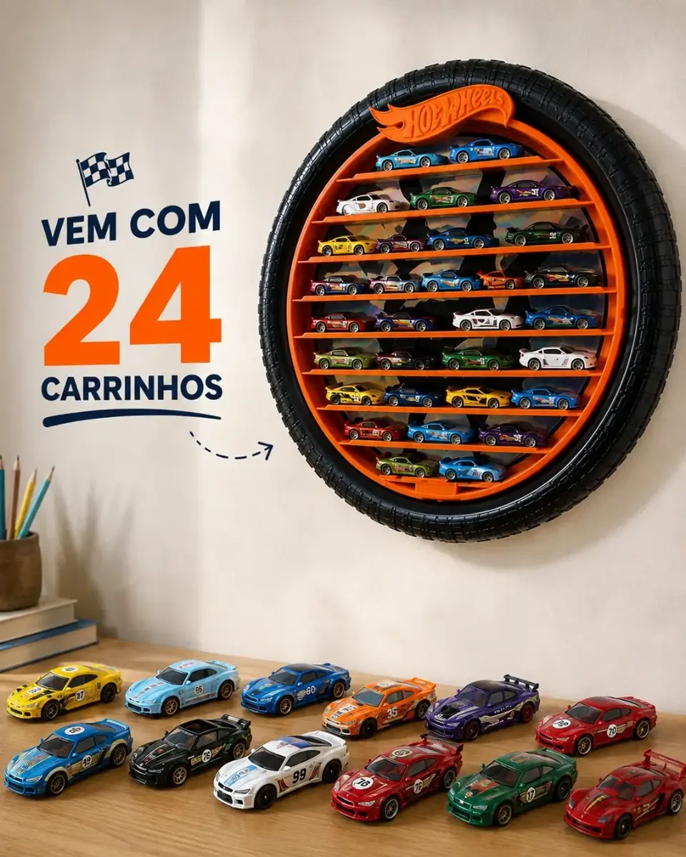 RaceWheel™ - Coleção de Carrinhos 25 Peças